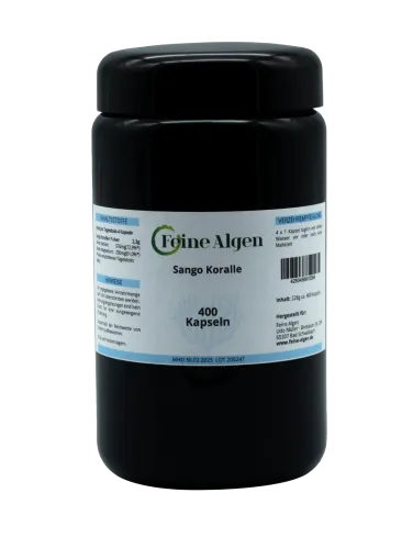 Sango Meeres Koralle 400 Kapseln feine-algen