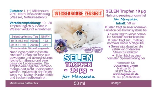 Selen von Robert Franz Tropfen 50ml