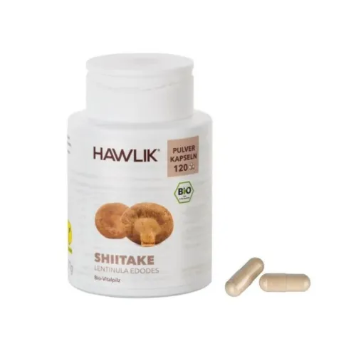 Shiitake 120 Pulverkapseln Hawlik BIO