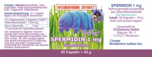 Spermidin von Robert Franz 90 vegane Kapseln