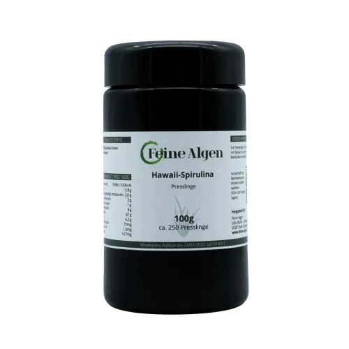 Spirulina Algen aus Hawaii 100g Presslinge von feine-algen