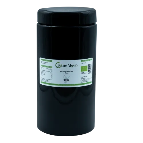 Spirulina Algen BIO 500g Pulver feine-algen