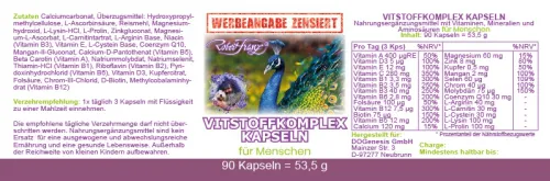 Vitstoffkomplex 90 Kapseln Robert Franz