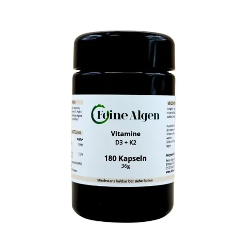 Vitamin D3 + K2 180 Kapseln