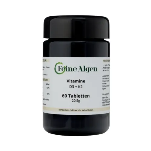 Vitamin D3 + K2 60 Tabletten