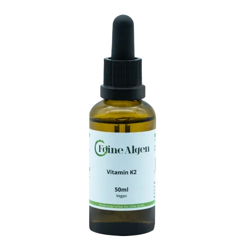 Vitamin K2 Tropfen 50ml von feine-algen