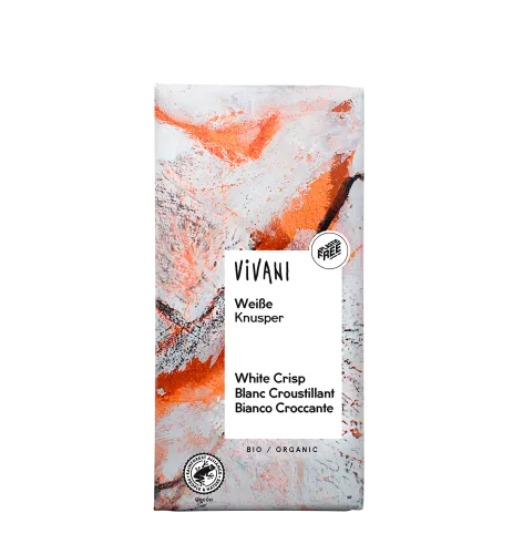 Vivani BIO Schokolade Weisse Knusper