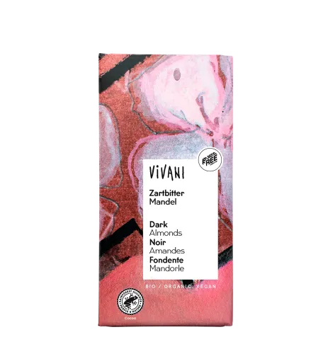 Vivani BIO Schokolade Zartbitter Mandel