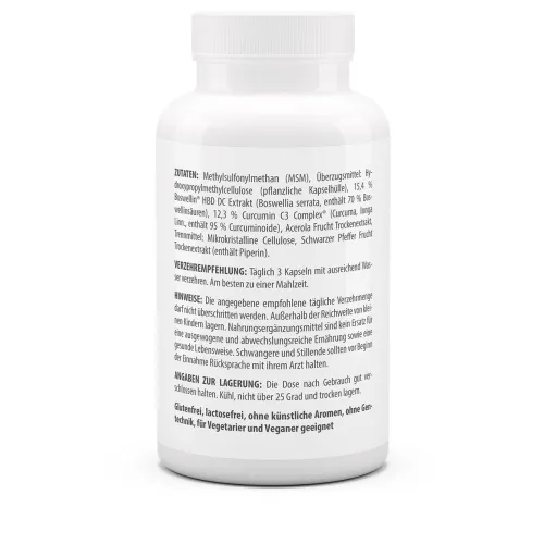 Weihrauch + Curcuma 120 Kapseln vegan von Vita World