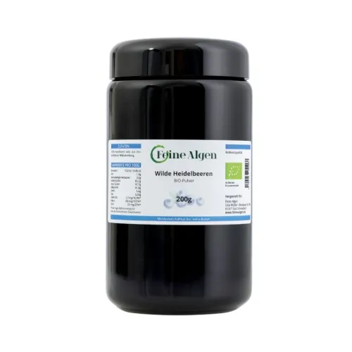 Wilde Heidelbeeren BIO Pulver 200g