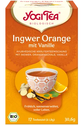 Yogi Tee Ingwer Orange BIO