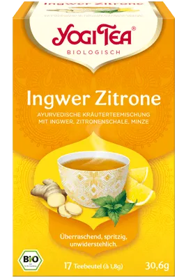 Yogi Tee Ingwer Zitrone BIO