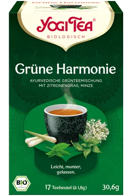 YogiTea Grüne Harmonie BIO 17 Beutel