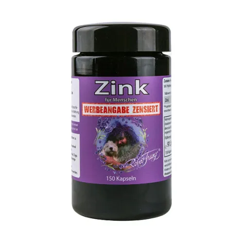 Zink von Robert Franz 150 vegetarische Kapseln