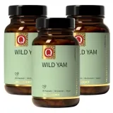 3 x Wilde Yams Wurzel 140 Kapseln Quintessence