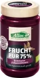 Allos Frucht Pur Aufstrich Schwarze Johannisbeere 75% BIO 250g