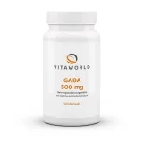 GABA 500mg 120 vegane Kapseln von Vita World für Gelassenheit
