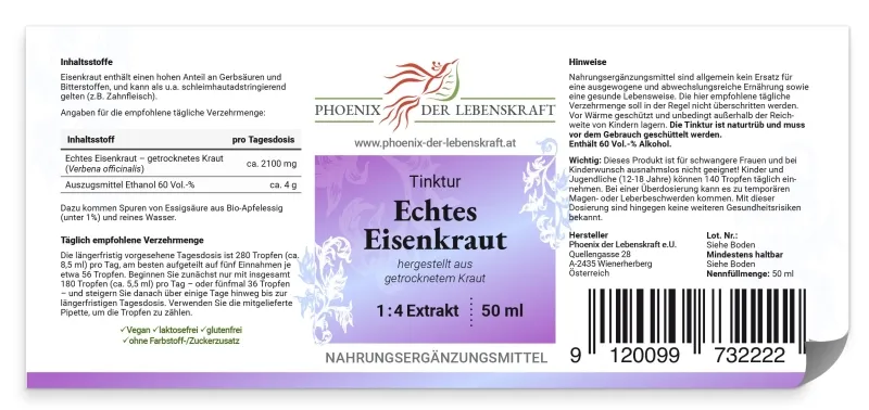 BorrelEx Lebenselixier 10 Kräuter Tinktur 100ml Pipettenflasche