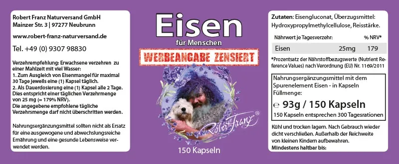 Eisen Kapseln von Robert Franz