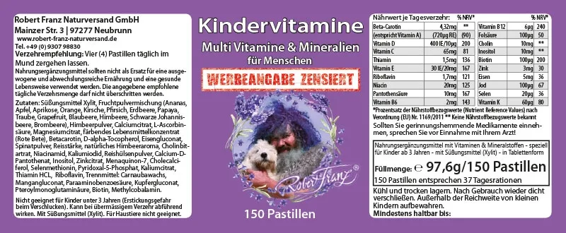 Kindervitamine von Robert Franz