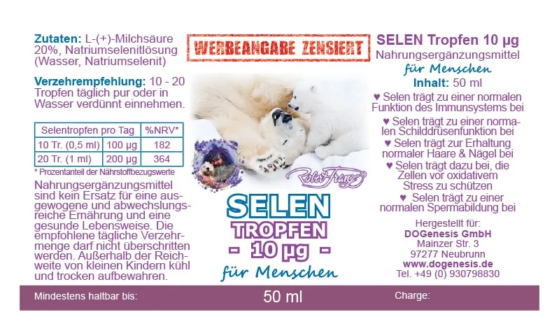 Selen von Robert Franz Tropfen 50ml
