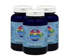 3 x Bluegreen AFA-Algen Basic Wildsammlung 90g ca. 1080 Stück BIO