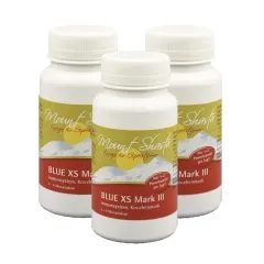 3 x Mount Shasta Blue XS Mark III 120 Kaps.