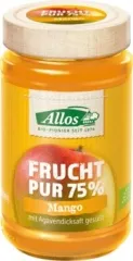 Allos Frucht Pur Aufstrich Mango 75% BIO 250g