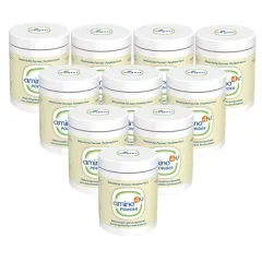 Amino4u essentielle Aminosäuren 10 x 120g Pulver vegan