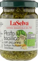 Basilikum Pesto mit Schafskäse BIO von La Selva 130g