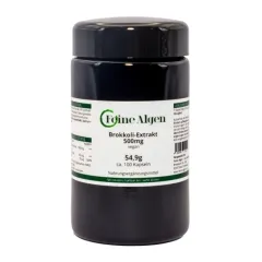 Brokkoli-Extrakt 500mg, vegan, ca. 100 Kapseln von feine-algen