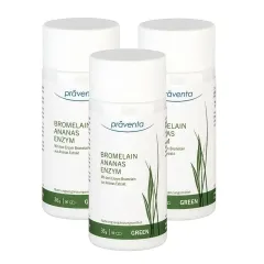 Bromelain Ananas Enzym 3 x 90 Kapseln von Hawlik