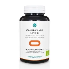 CamuCamu life C BIO natürliches Vitamin C 90 Vegane Kapseln