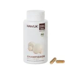 Champignon Extrakt BIO 240 Kapseln Hawlik Vitalpilze