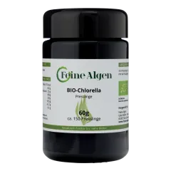 Chlorella Algen BIO 60g ca. 150 Tabletten feine-algen