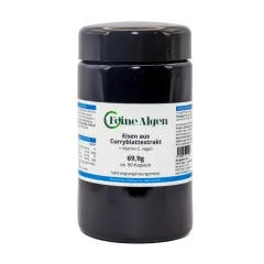 Eisen aus Curryblattextrakt ca. 90 vegane Kapseln von feine-algen
