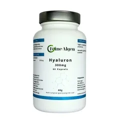 Hyaluron 60 vegane Kapseln je 300mg von feine algen