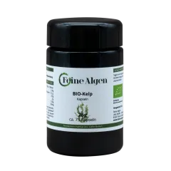 Kelp-Algen-Kapseln BIO ca. 75 Stück natürliches Jod