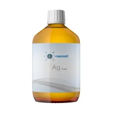 Kolloidales Silber 500ml 25ppm von Nanosit