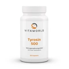 L-Tyrosin 500mg 120 vegane Kapseln
