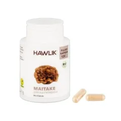 Maitake 120 Pulverkapseln Hawlik Vitalpilze BIO