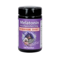 Melatonin Kirschpastillen 1mg von Robert Franz