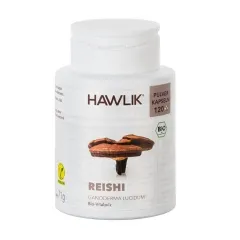 Reishi 120 Pulverkapseln BIO Hawlik Vitalpilze