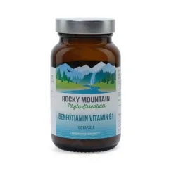 Rocky Mountain Benfotiamin Vitamin B1 120 vegane Kapseln je 80mg