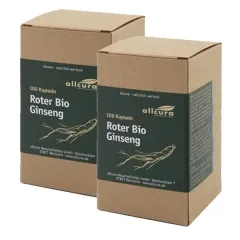 Roter Ginseng BIO 2 x 100 Kapseln vegan