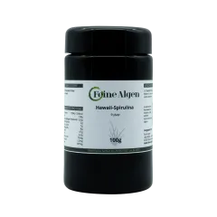 Spirulina Algen aus Hawaii 100g Pulver von feine-algen