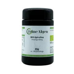 Spirulina Algen BIO 65g ca. 160 Tabletten feine-algen