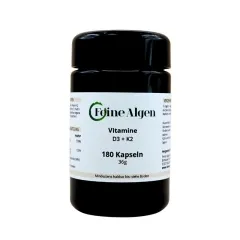 Vitamin D3 + K2 180 Kapseln