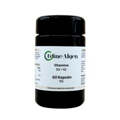 Vitamin D3 + K2 60 Kapseln