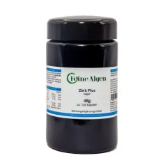 Zink Plus 120 vegane Kapseln von feine-algen